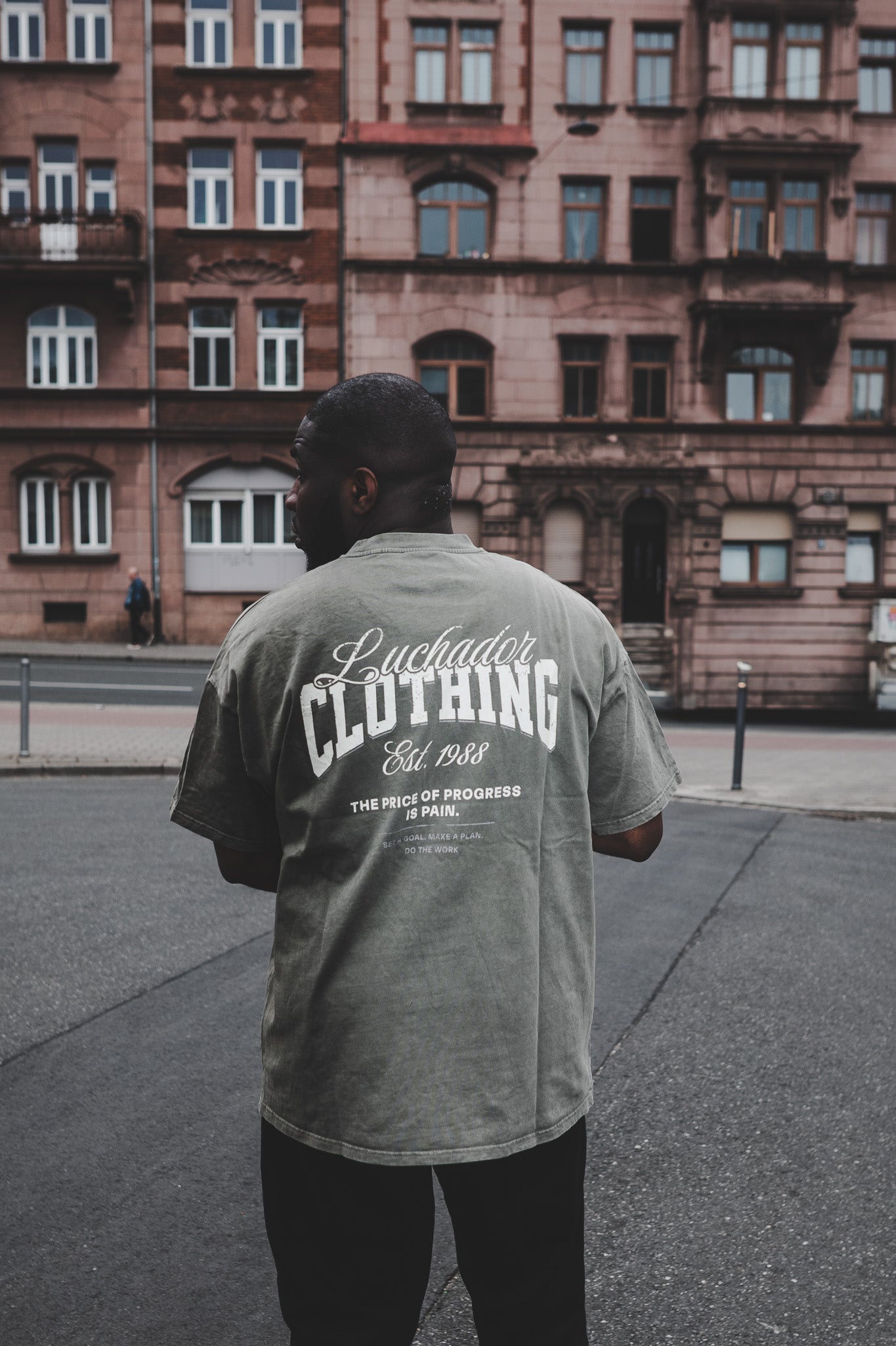 Oversized Tee Vintage Olive