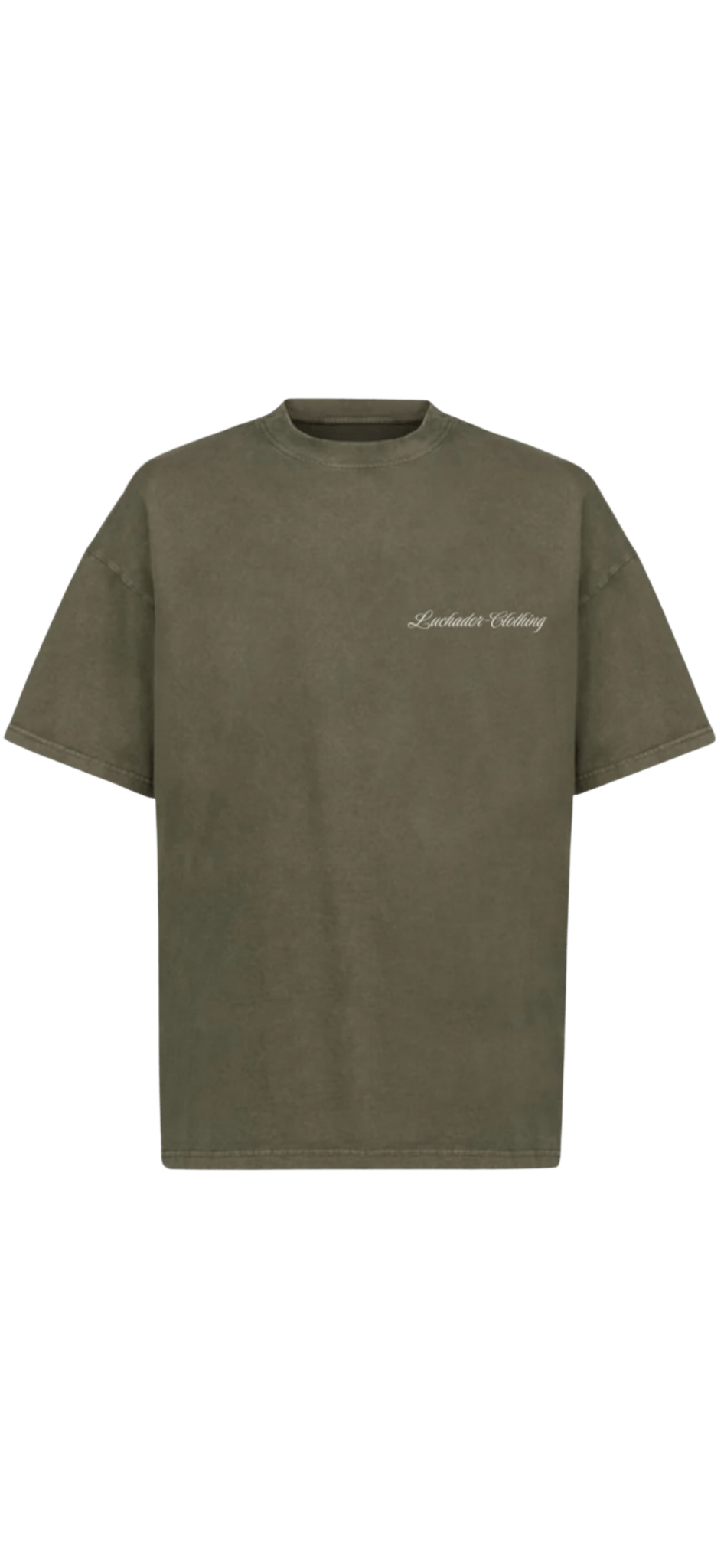 Oversized Tee Vintage Olive